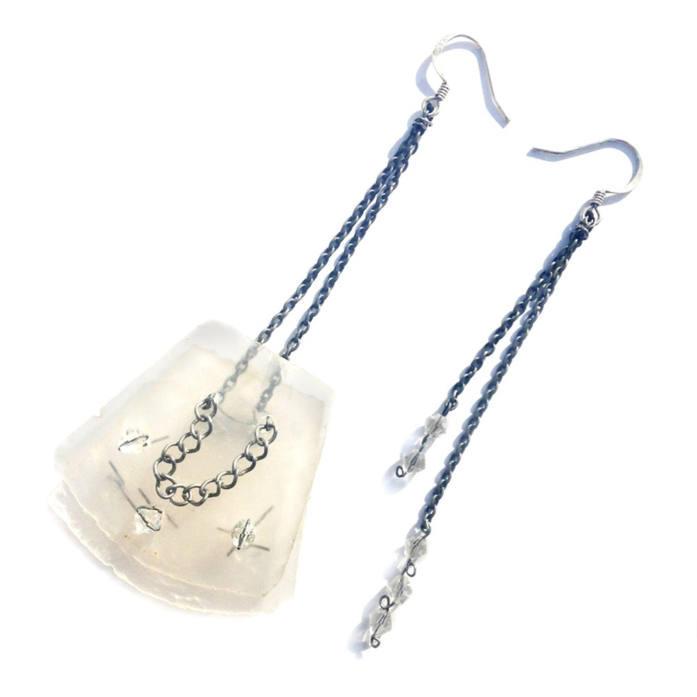 Earrings Shell Dangle